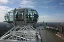 Capsule du London eye à Londres