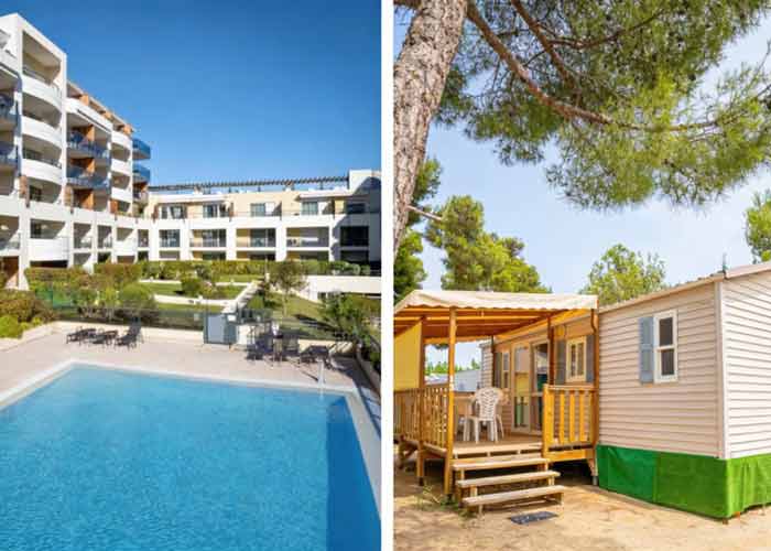 comparatif residence vacances et mobil home en camping