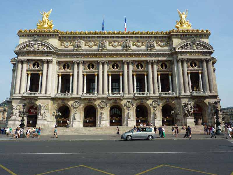 Façade du palais Garnier, Paris