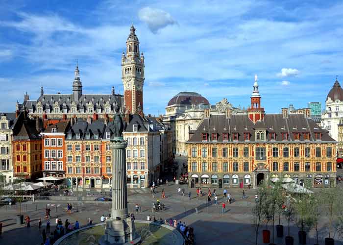 place du Gnral-de-Gaulle  Lille (France)